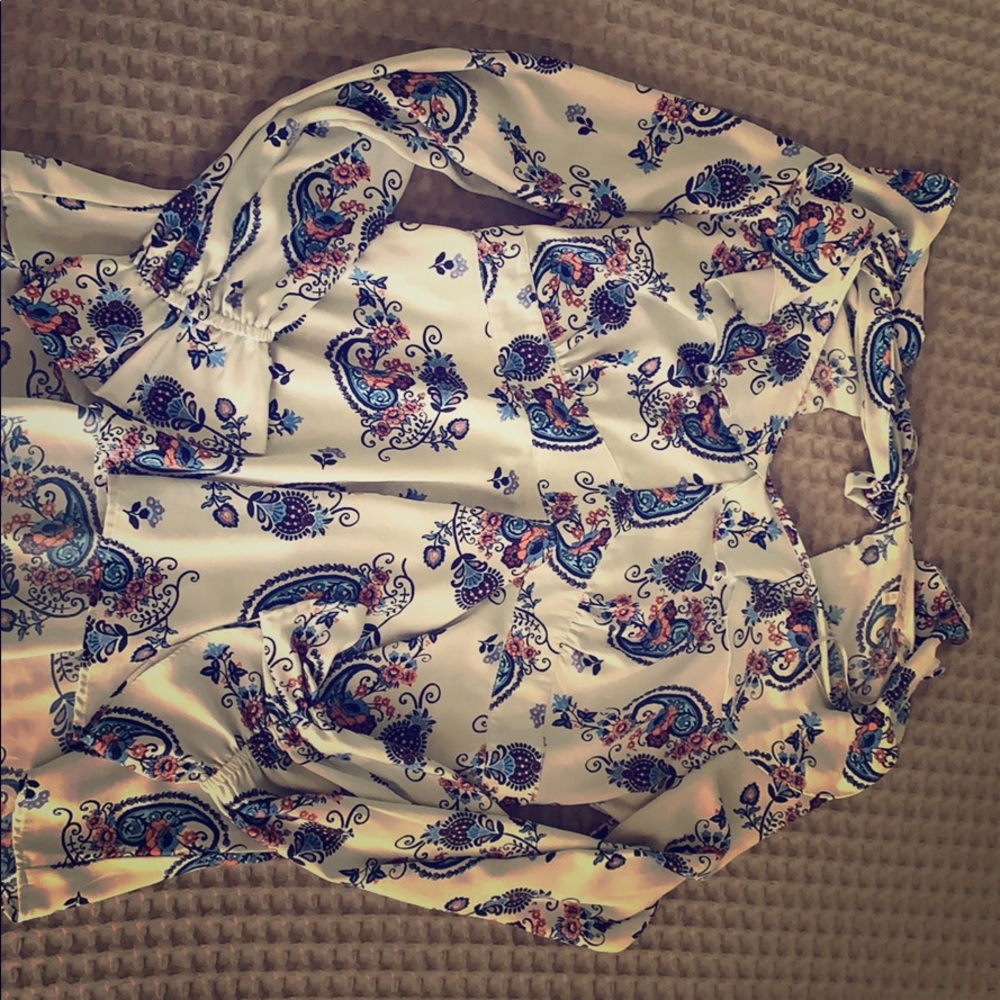 Paisley Blouse w/ Tons of Cute Detail